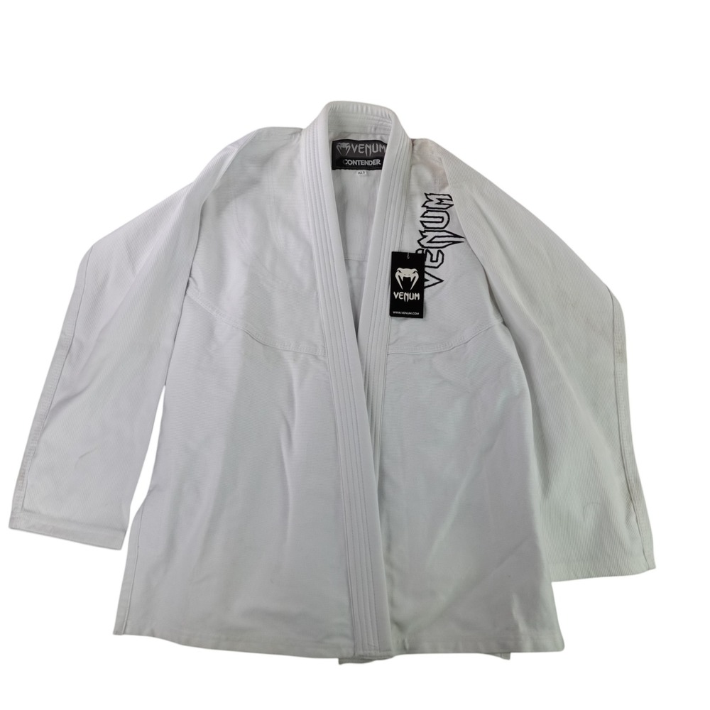 Venum Contender 2.0 BJJ Gi Top Mens A2.5 White Brazilian Jiu Jitsu Gi